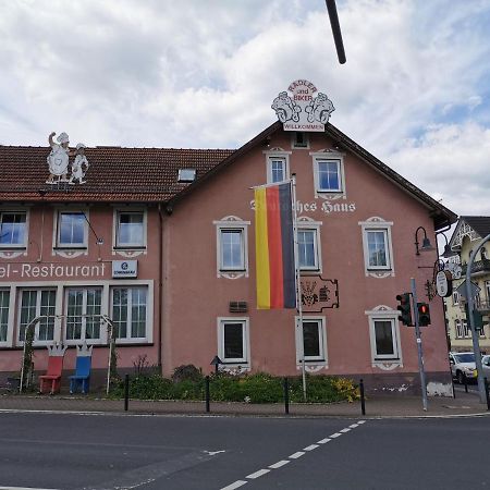 Hotel Deutsches Haus Бад-Брюккенау Экстерьер фото